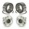 Kugel Front Rear Wheel Bearing And Hub Assembly Kit For Honda Crosstour Accord FWD K70-101657